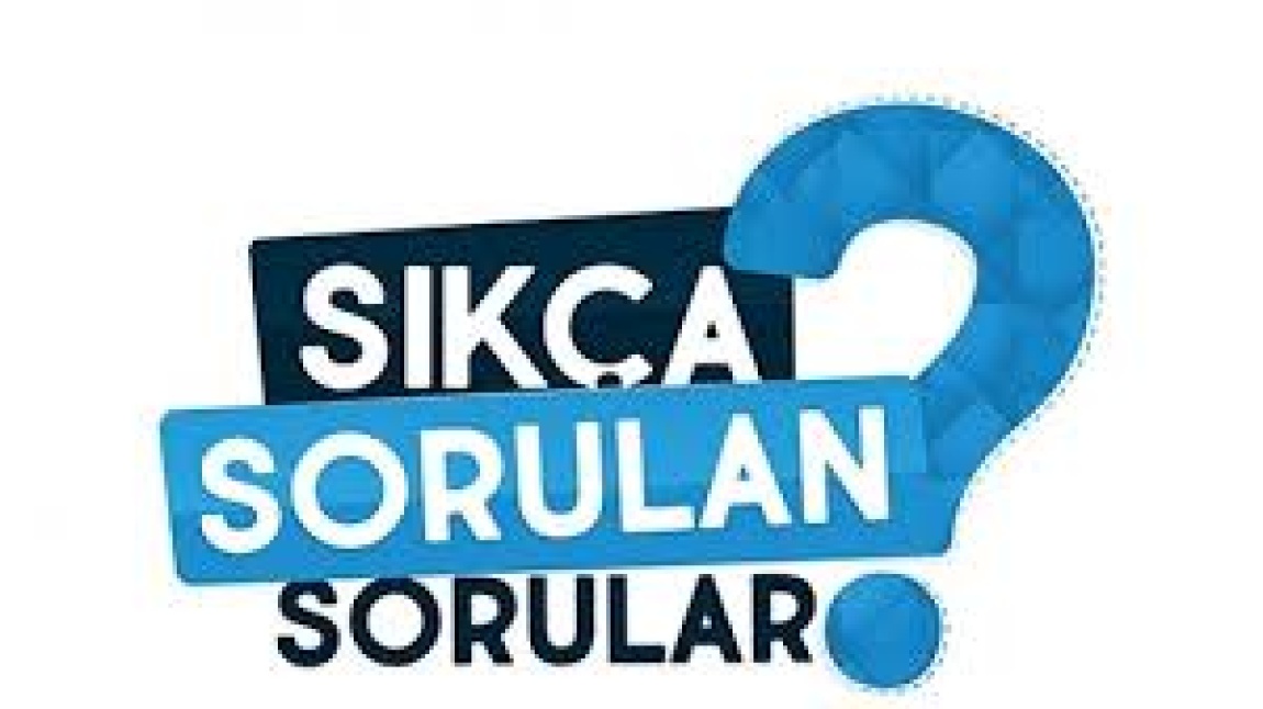 SIK SORULAN SORULAR